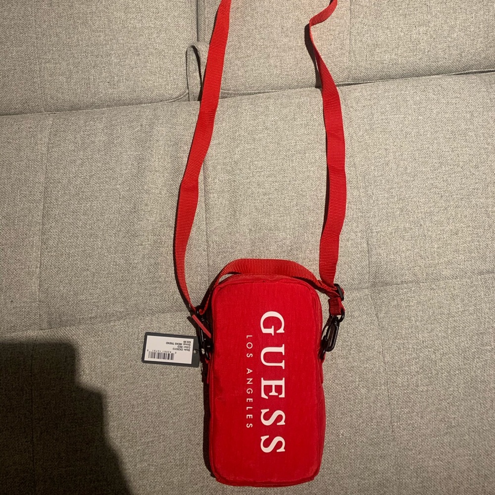 GUESS Red Crossbody Bag